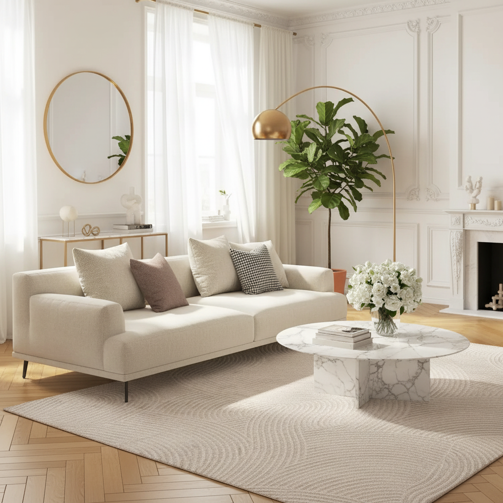 Cream Sofa Showcase 2