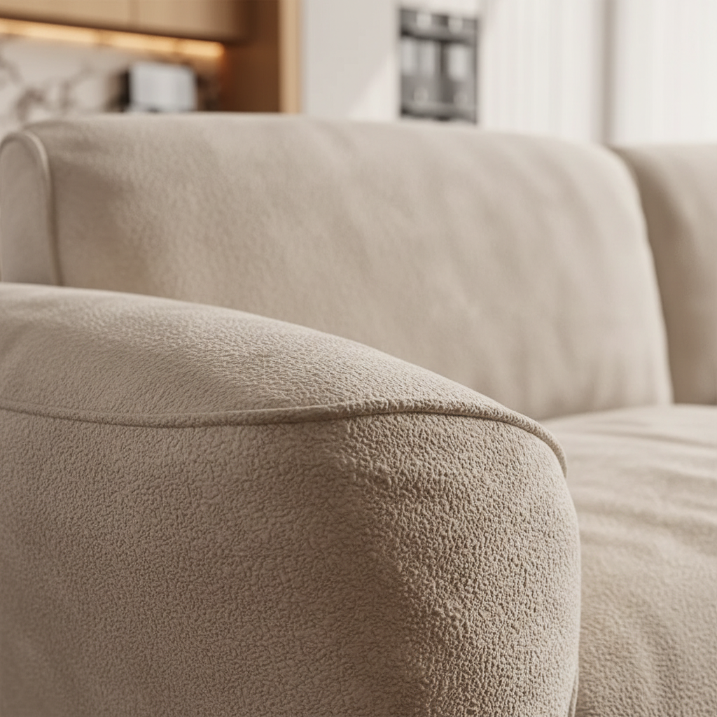 Cream Teddy Sofa 2 Showcase 5