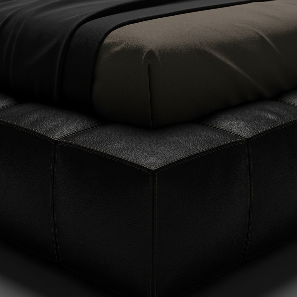 Dark Bed – Base Frame Corner