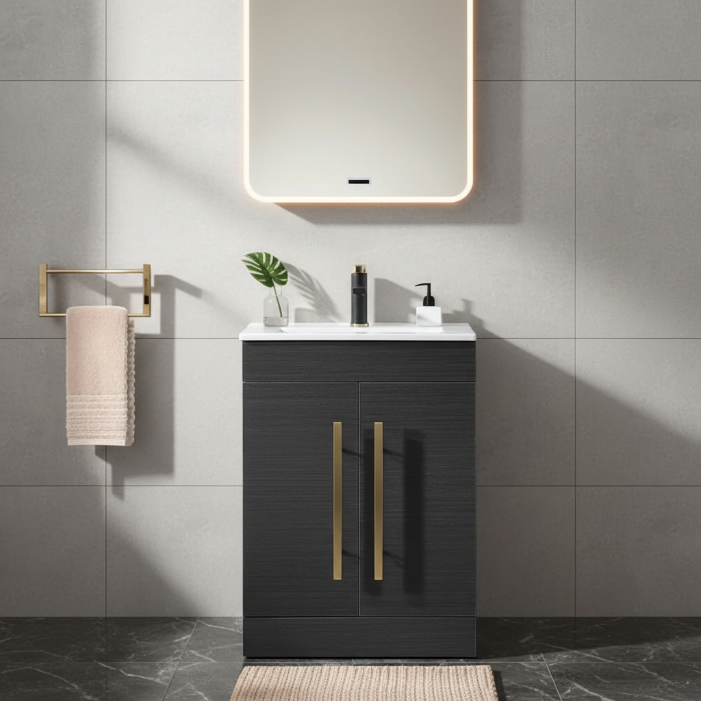 Dark Wood Vanity Showcase 2