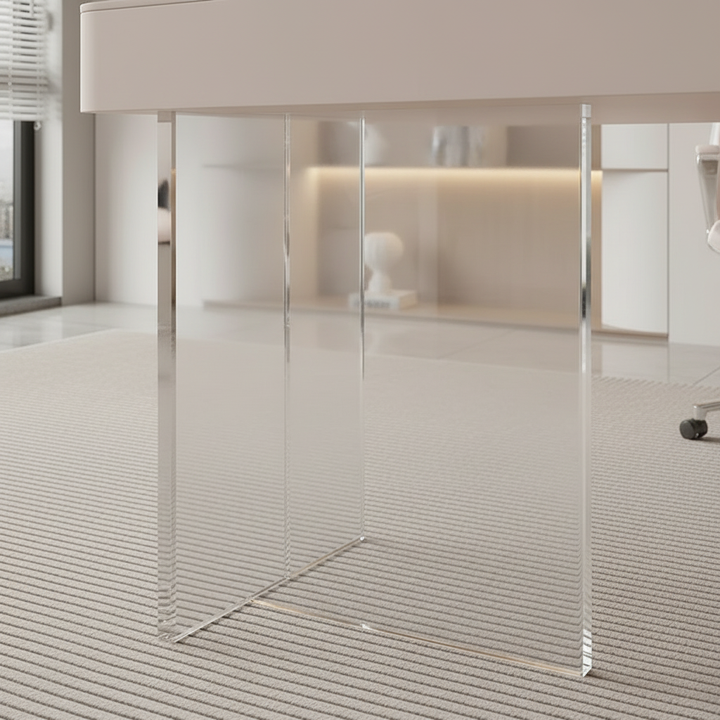 Desk acrylic leg macro