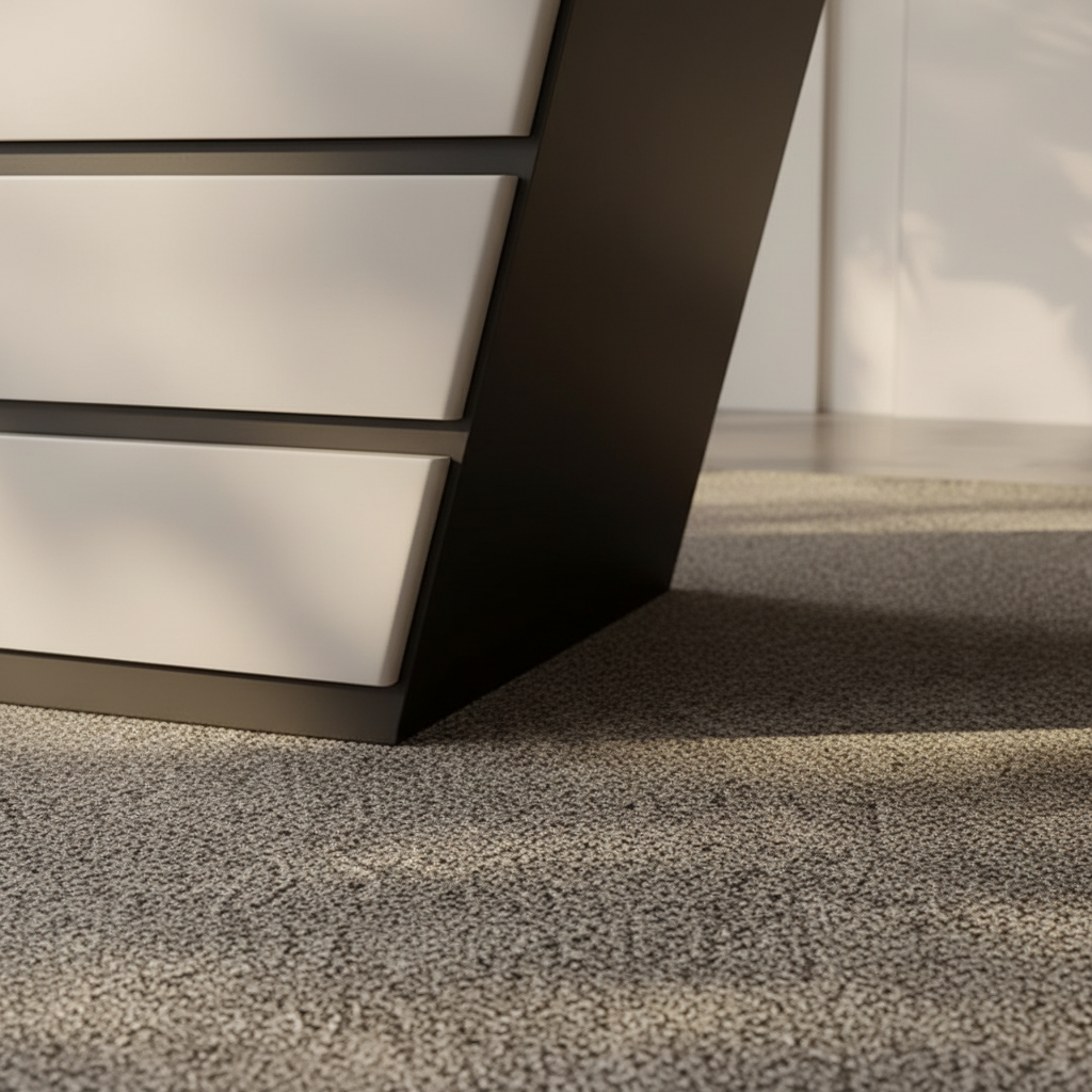 Desk arch foot detail