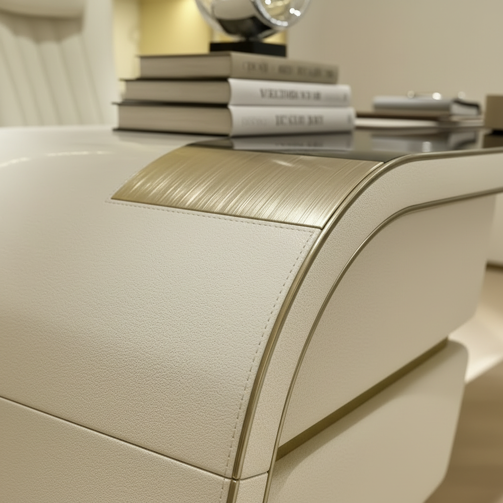 Desk leather texture macro