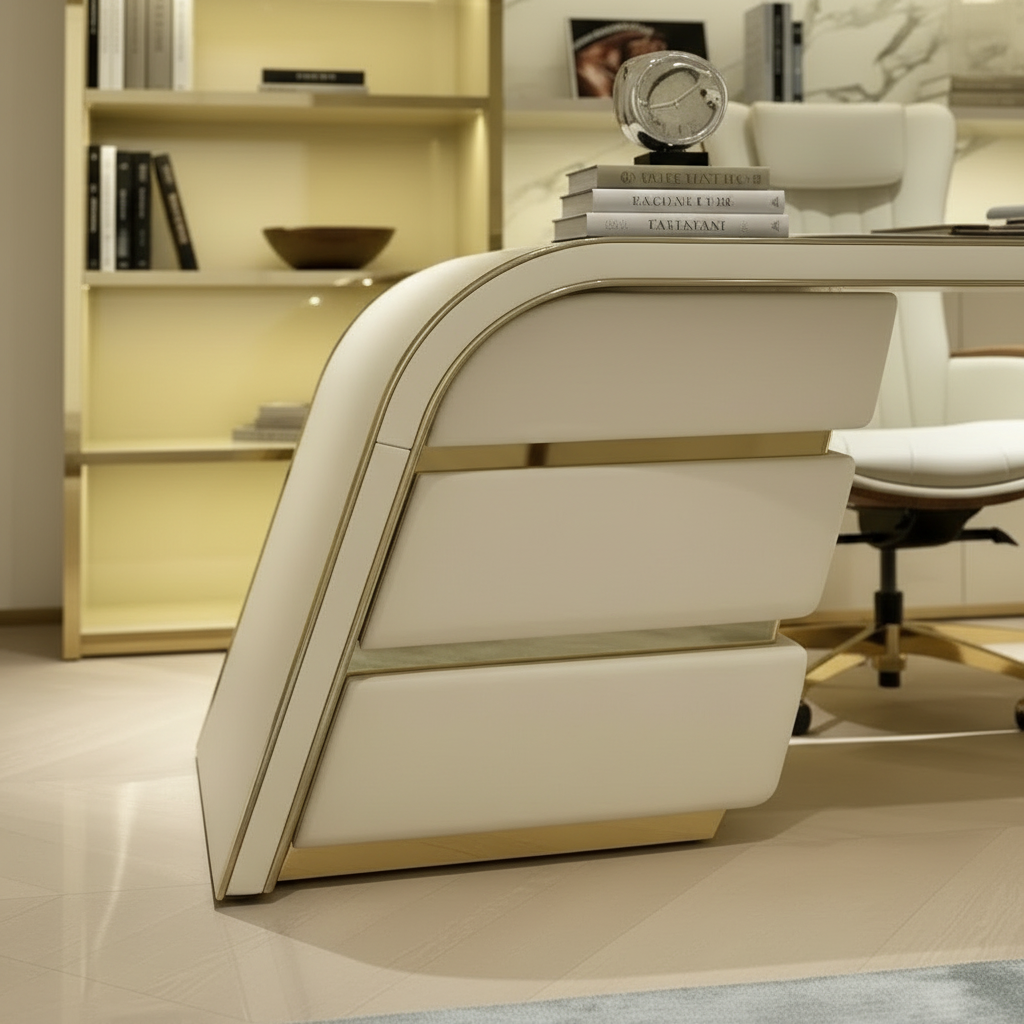 Desk leg base material