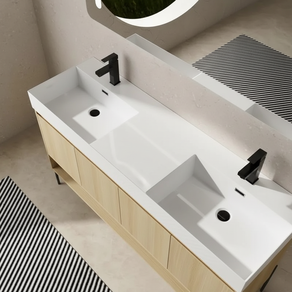 Double Sink Detail