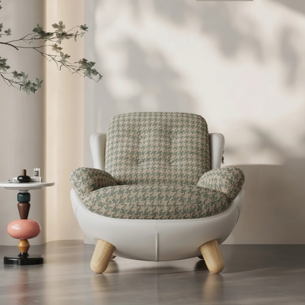 Egg Pod Chair – Low Angle