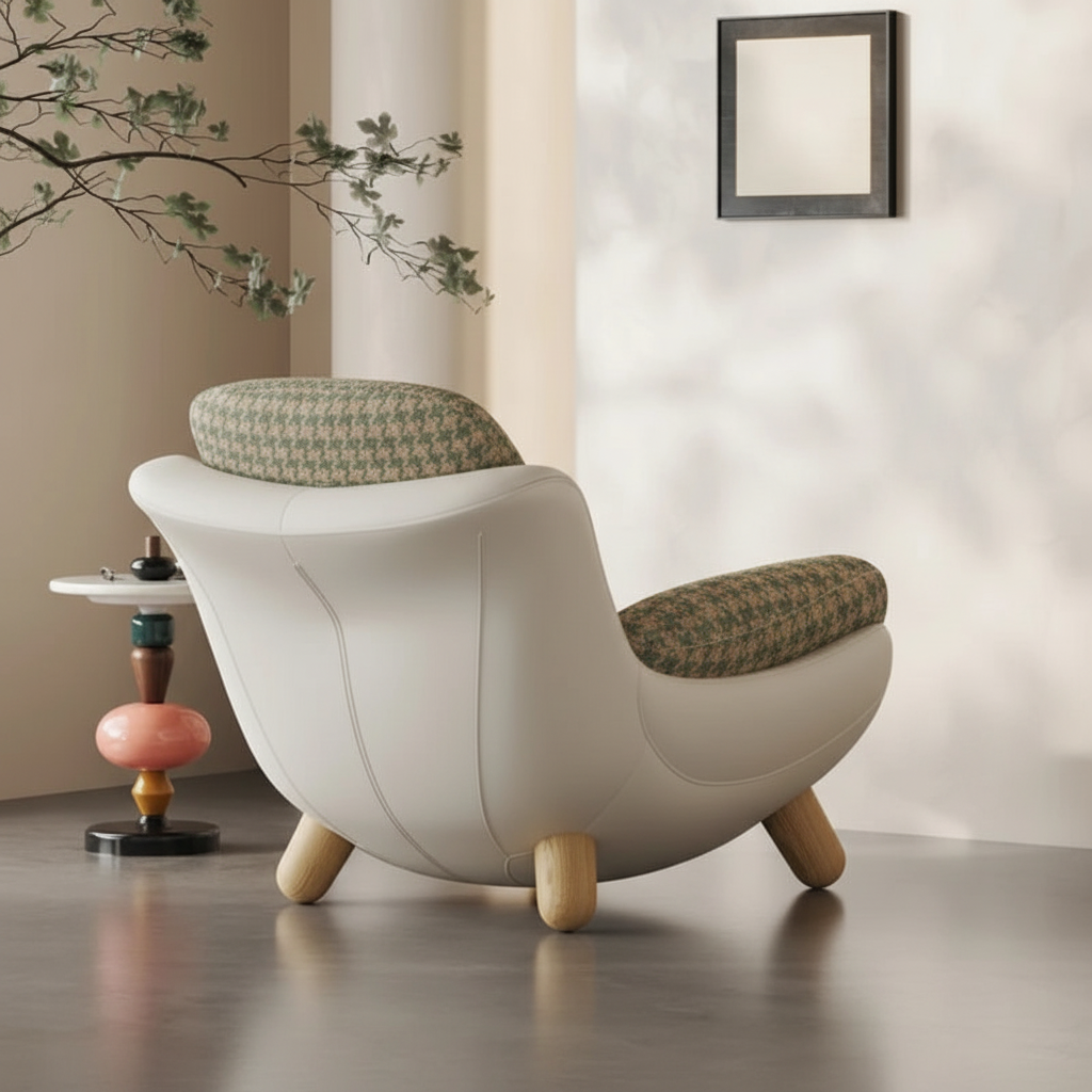 Egg Pod Chair – Rear View