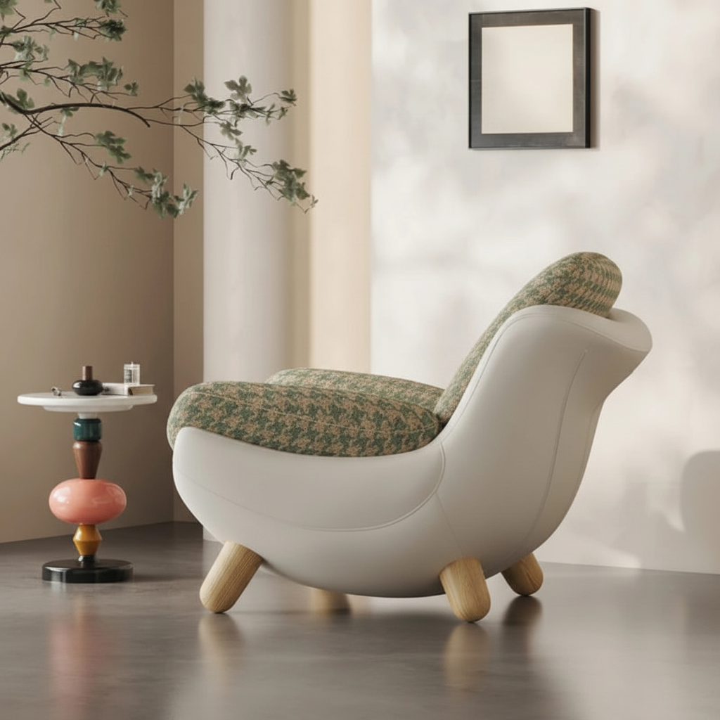 Egg Pod Chair – Side Profile