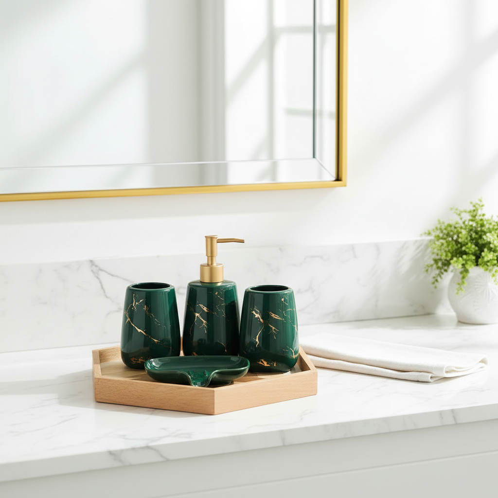 Emerald White Marble