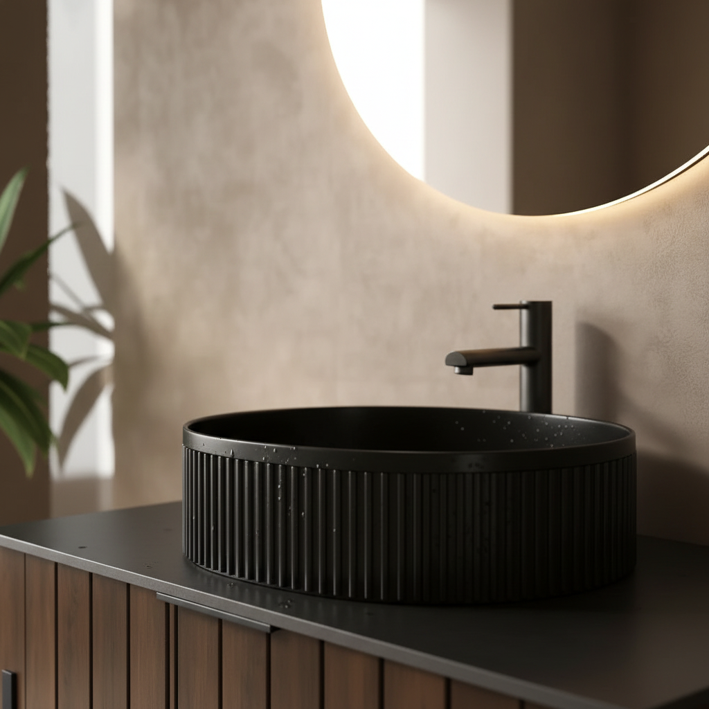 Fluted Sink Detail