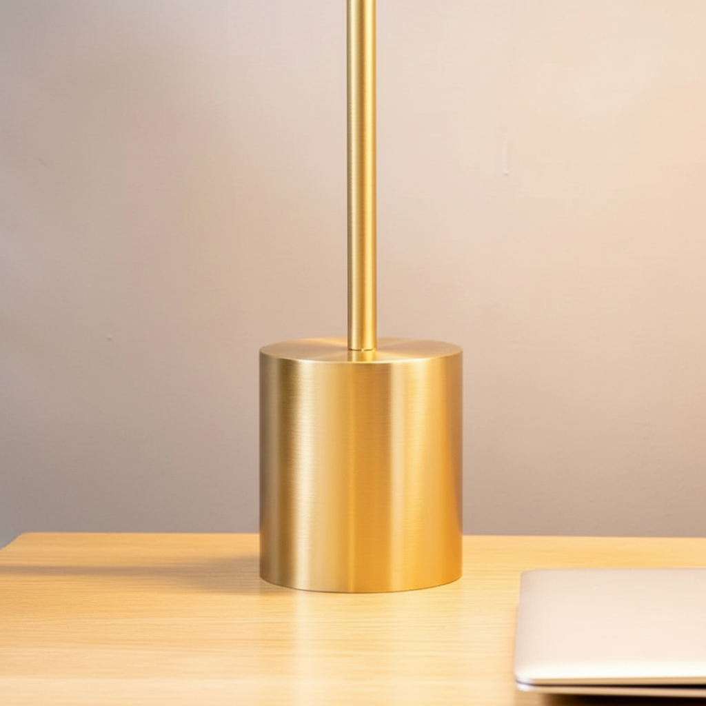 Gold Base & Pole Detail