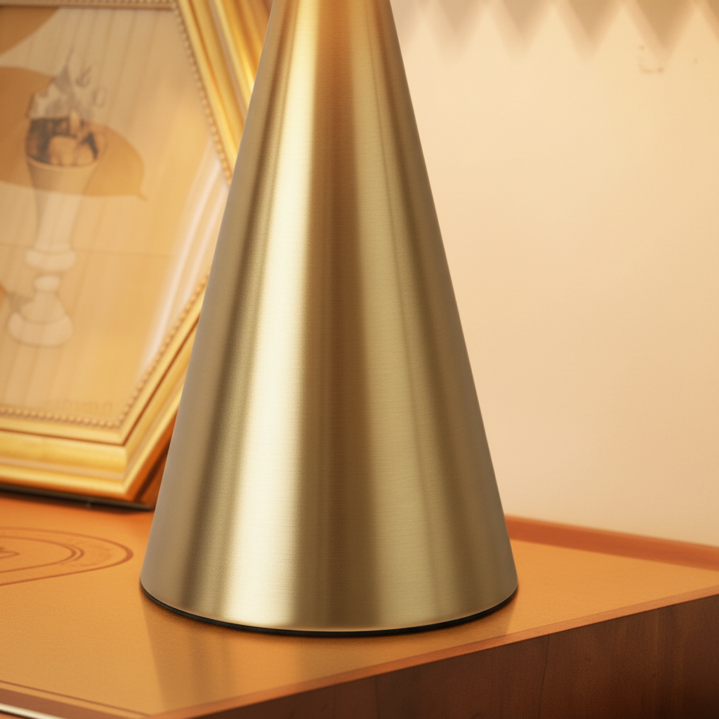 Gold Cone Base Macro