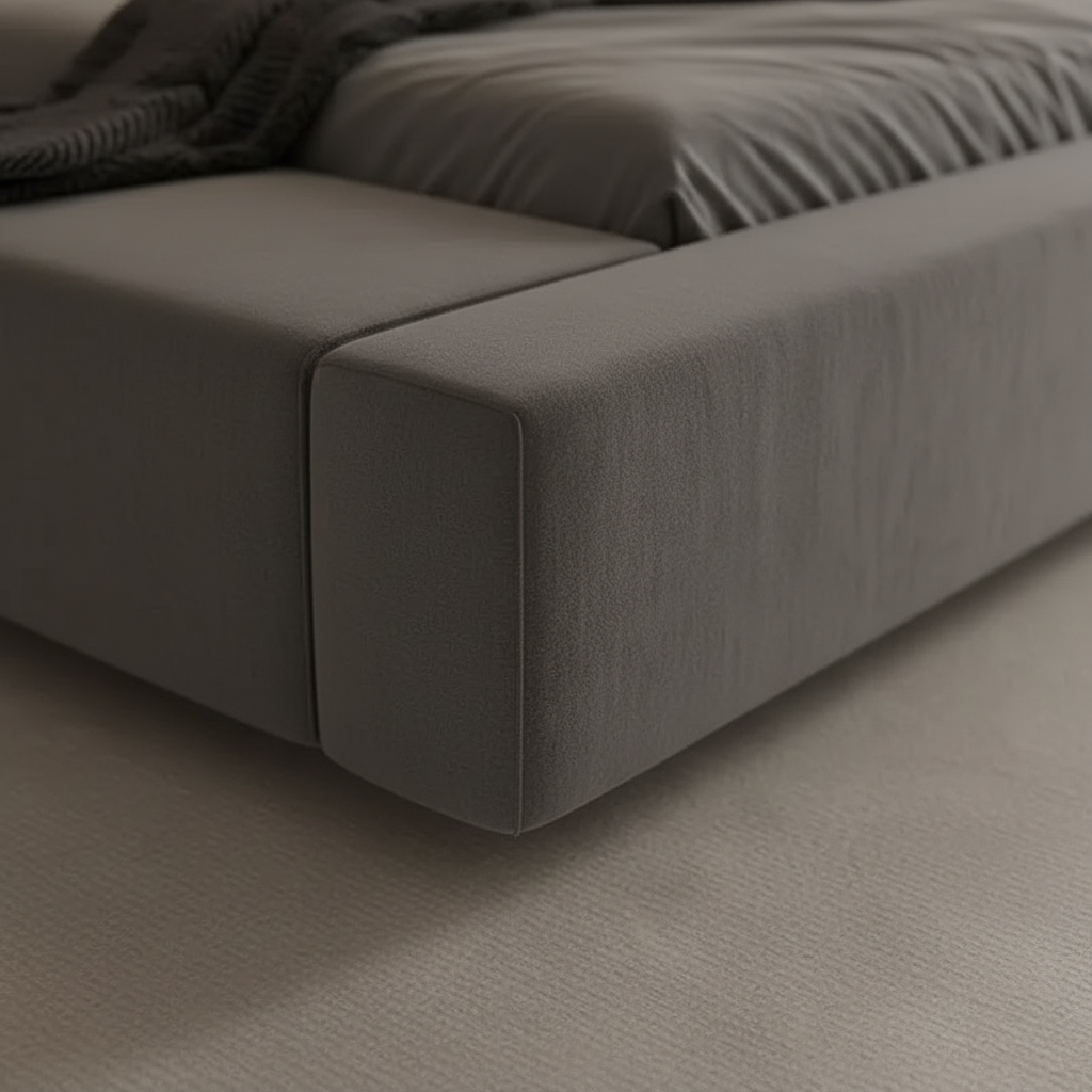 Grey Upholstery Detail