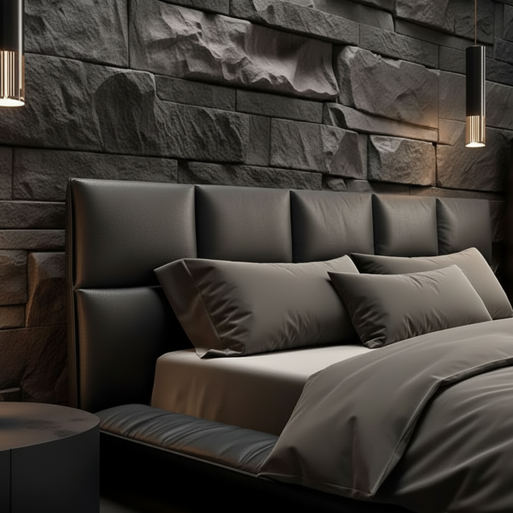 Headboard Cushion Detail