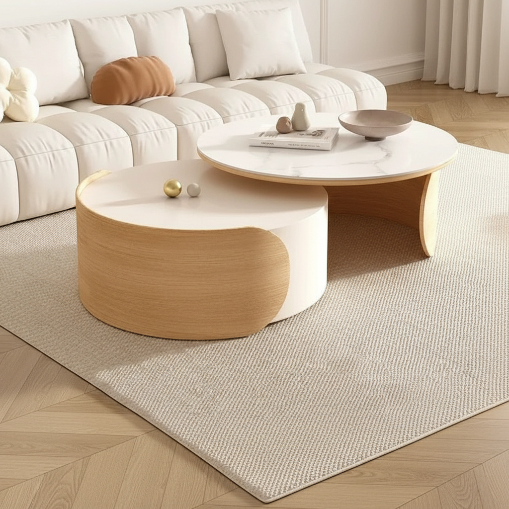 Italian Nesting Table – Low Angle
