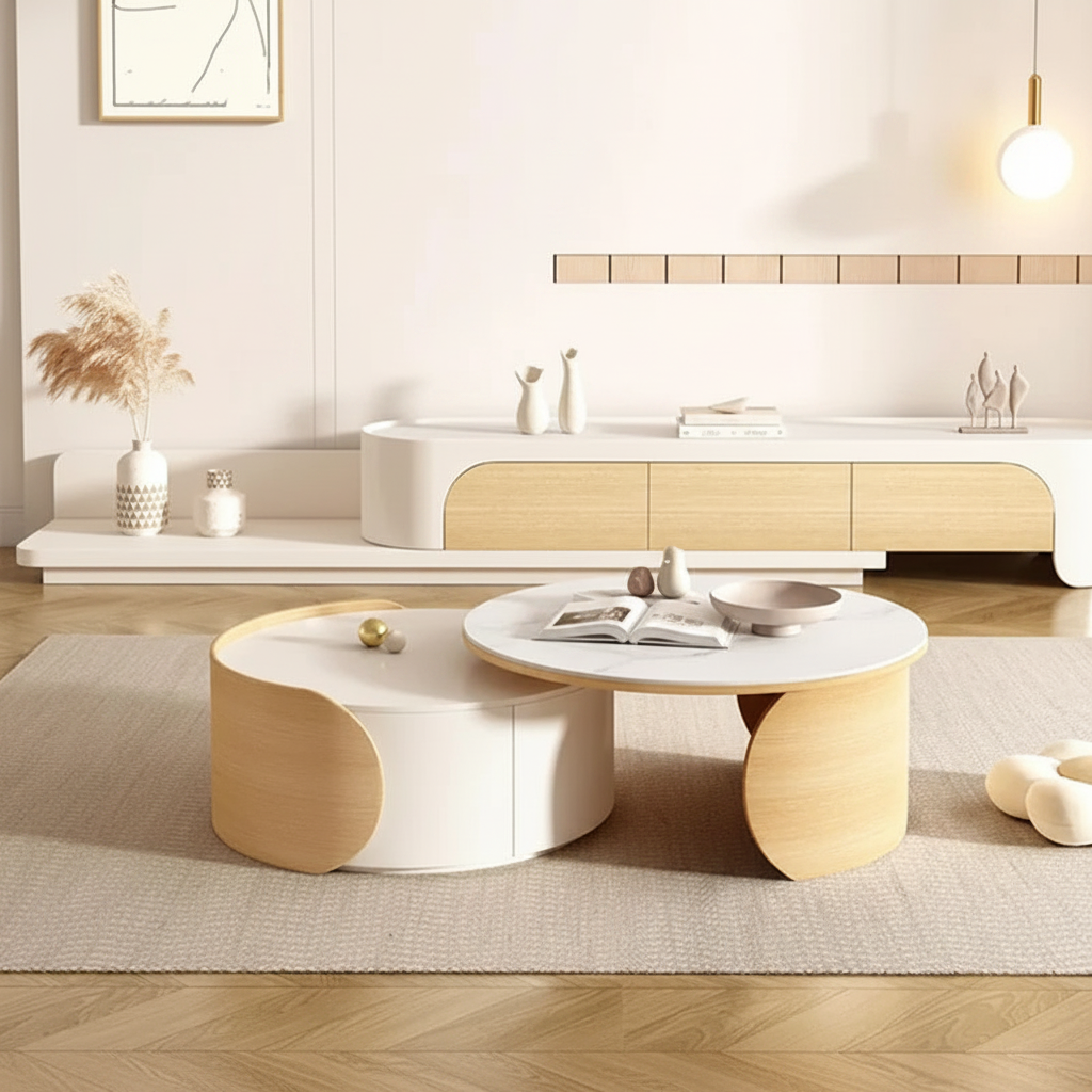 Italian Nesting Table – Rear View
