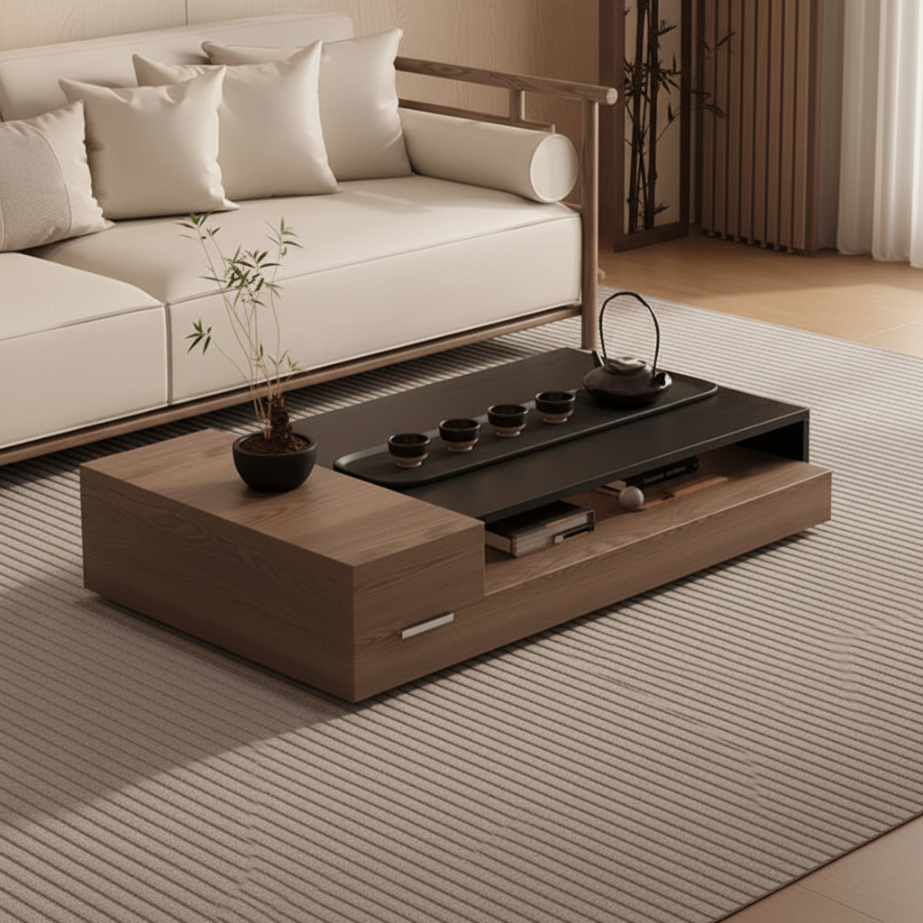 Japanese Tea Table – Front Left Diagonal