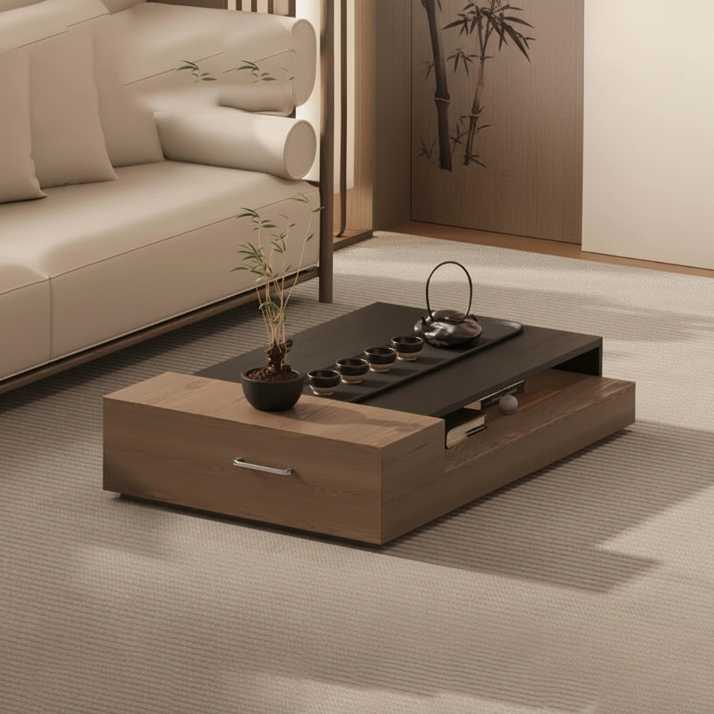 Japanese Tea Table – Front View