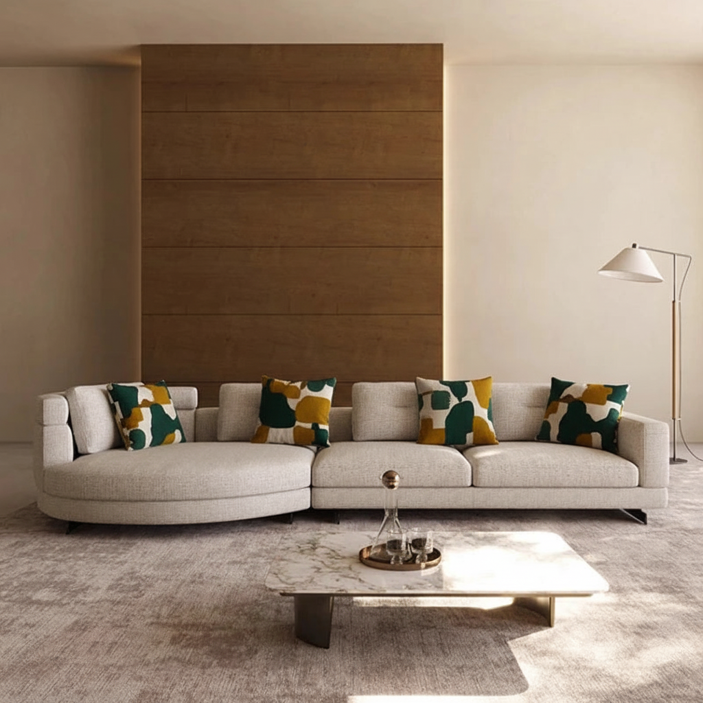 Lifestyle Wood Panel Room