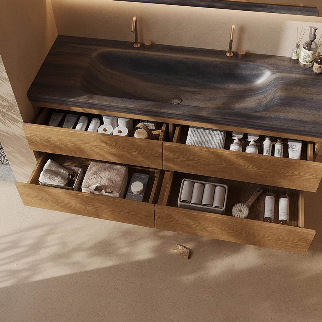 Lower Drawers Detail