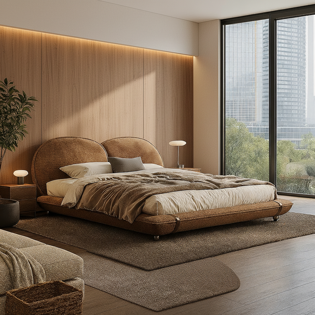 Luxury Bed – Japandi