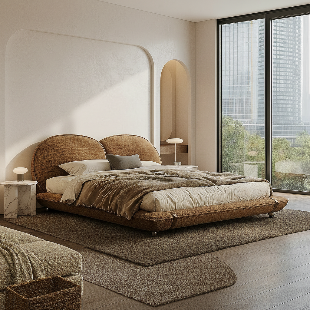 Luxury Bed – Venetian Plaster
