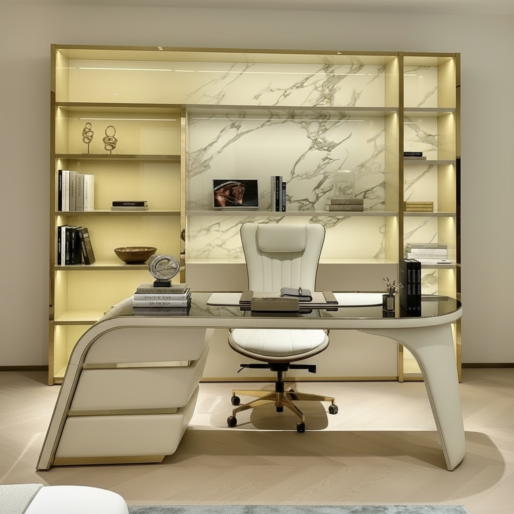 Luxury desk side profile