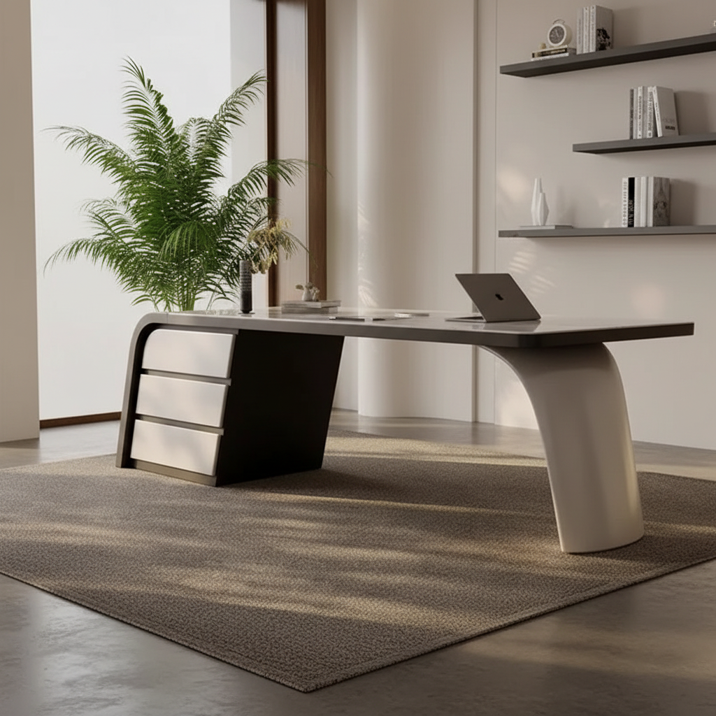 Marble arch desk side profile