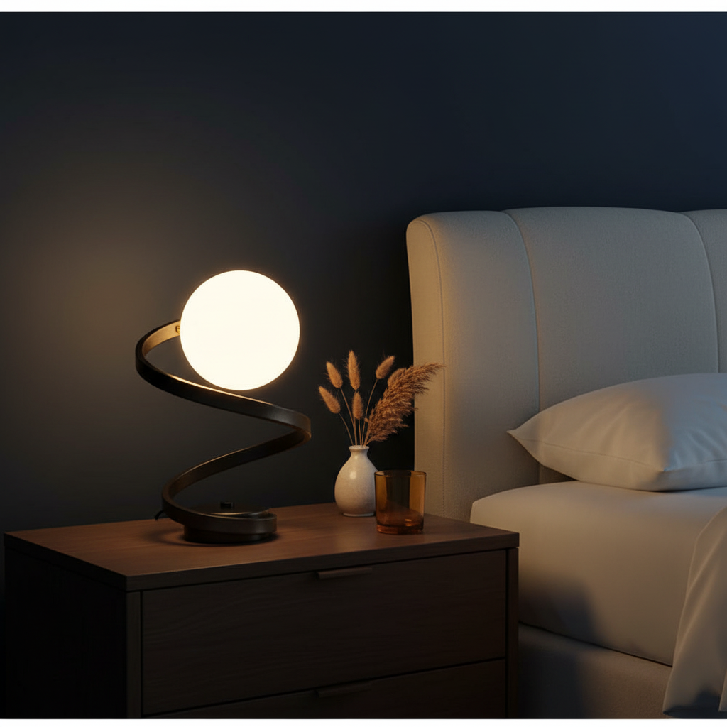 Navy Bedroom