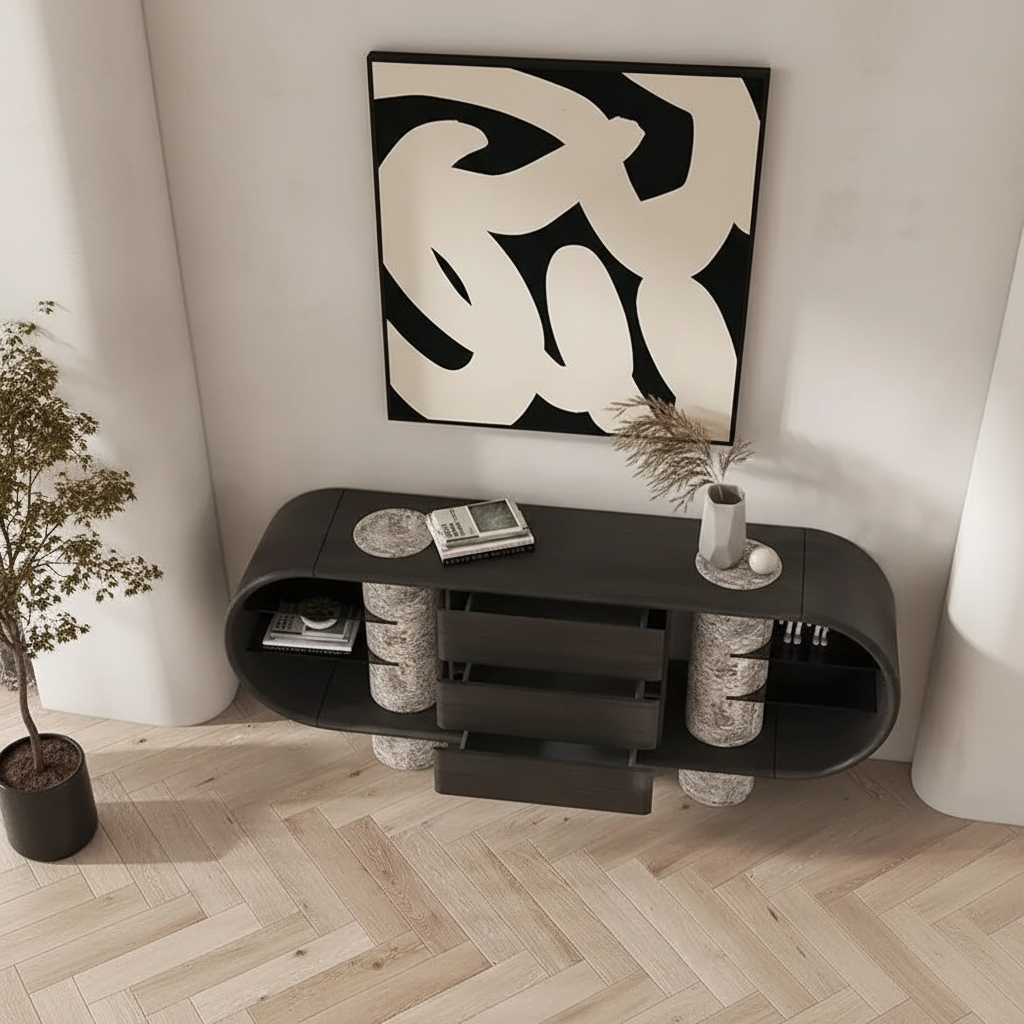 Pill Sideboard – Overhead