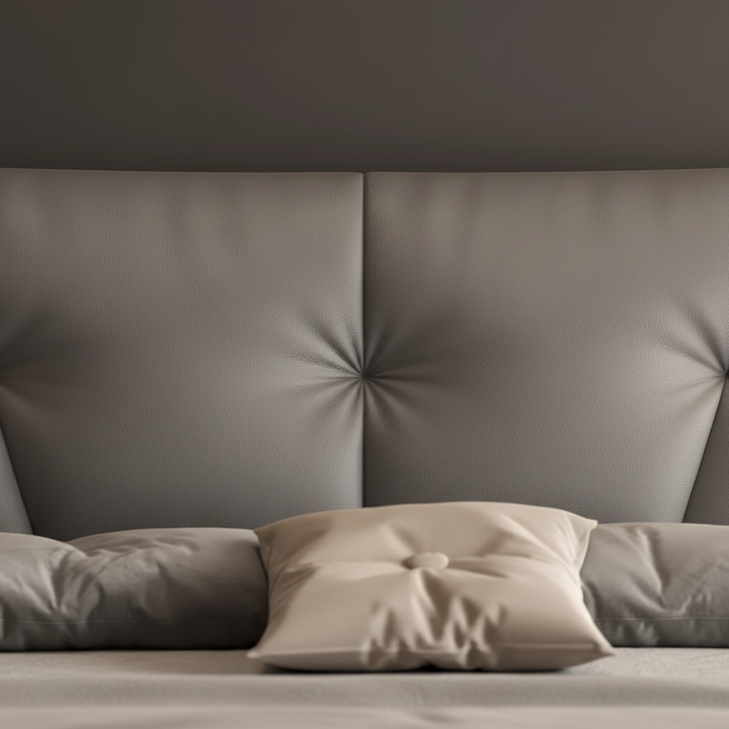 Pillow Headboard Close-Up