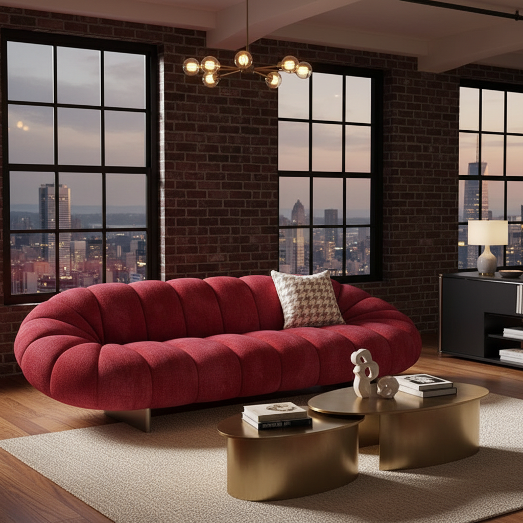 Red Pumpkin Sofa 2 Showcase 2