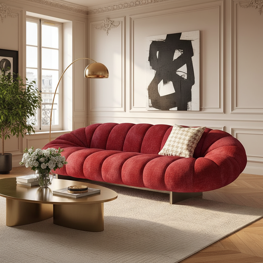 Red Pumpkin Sofa 2 Showcase 5