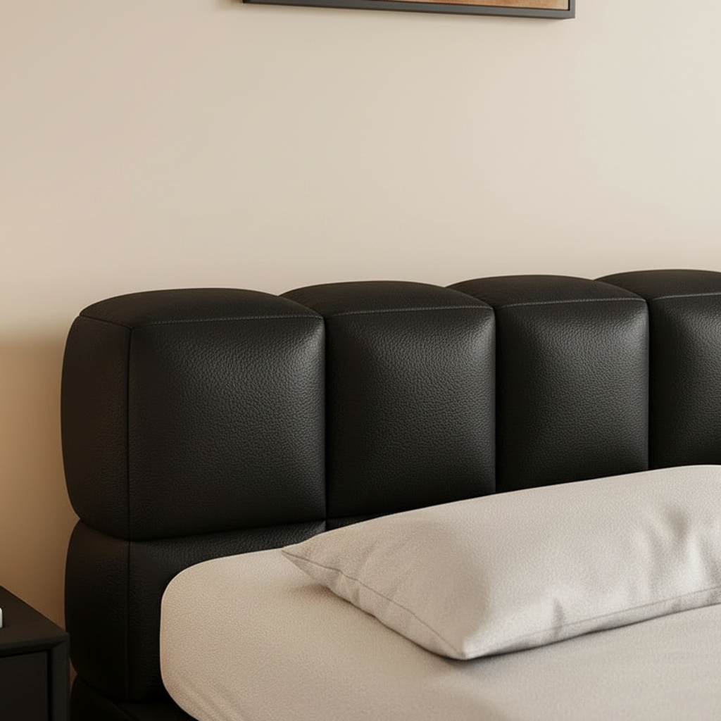 Ribbed Headboard Detail