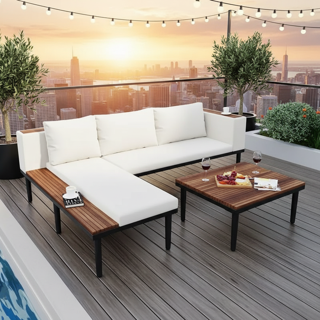 Rooftop Penthouse Sunset