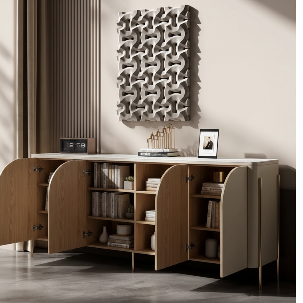 Sideboard Open Doors