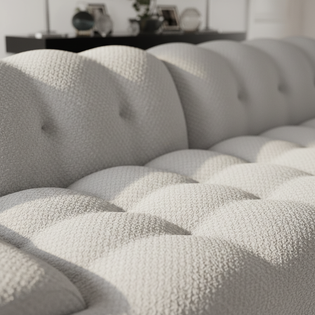 Toscana Grey Bouclé Macro 2