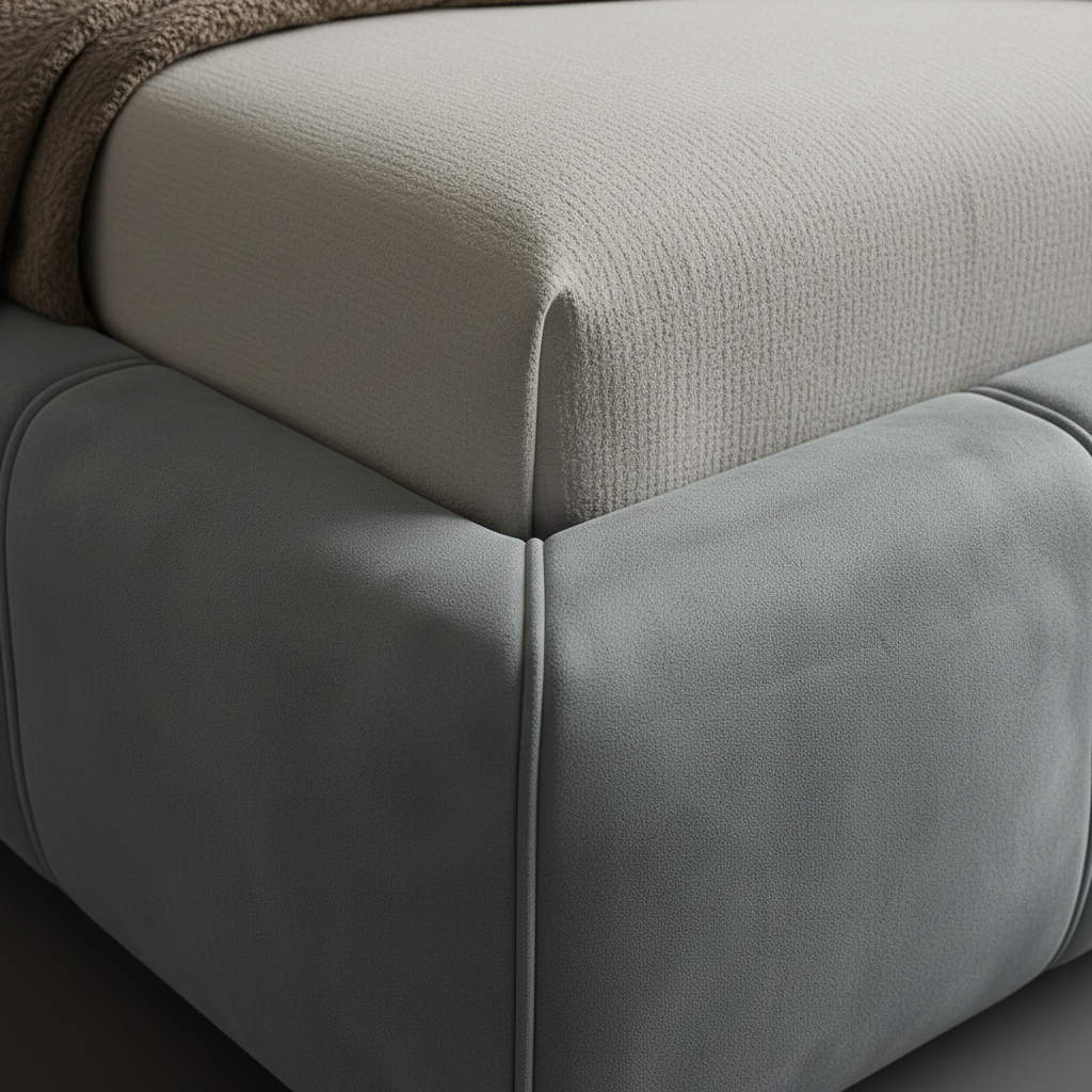 Tufted Bed – Base Frame Corner