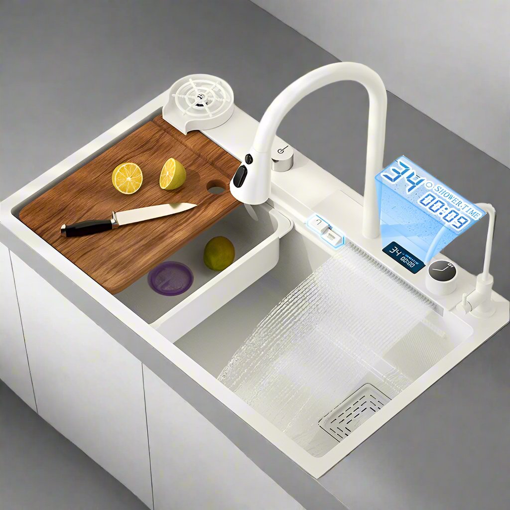 Spectral Flow Kitchen White Sink